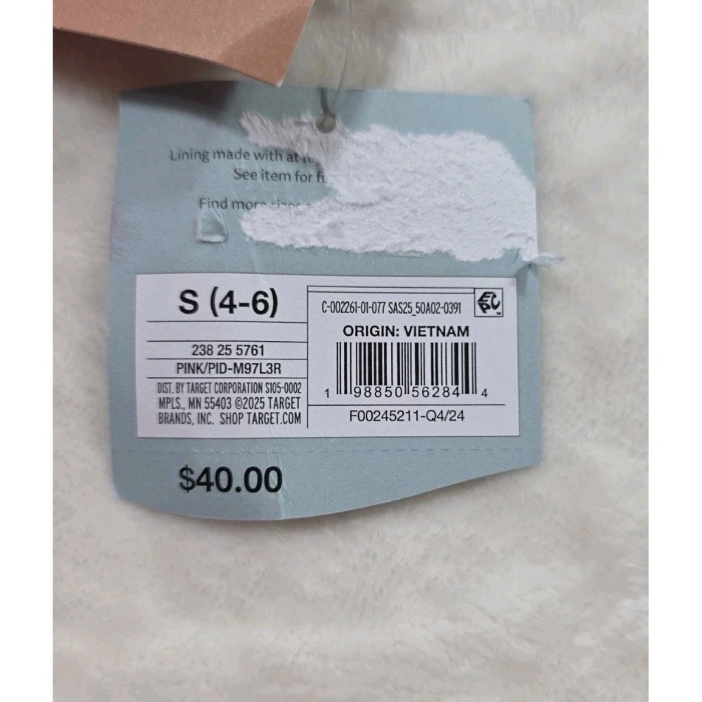 NWT Shade & Shore Pink One Piece Swimsuit Textured High Leg Size S 4-6 - Picture 12 of 12